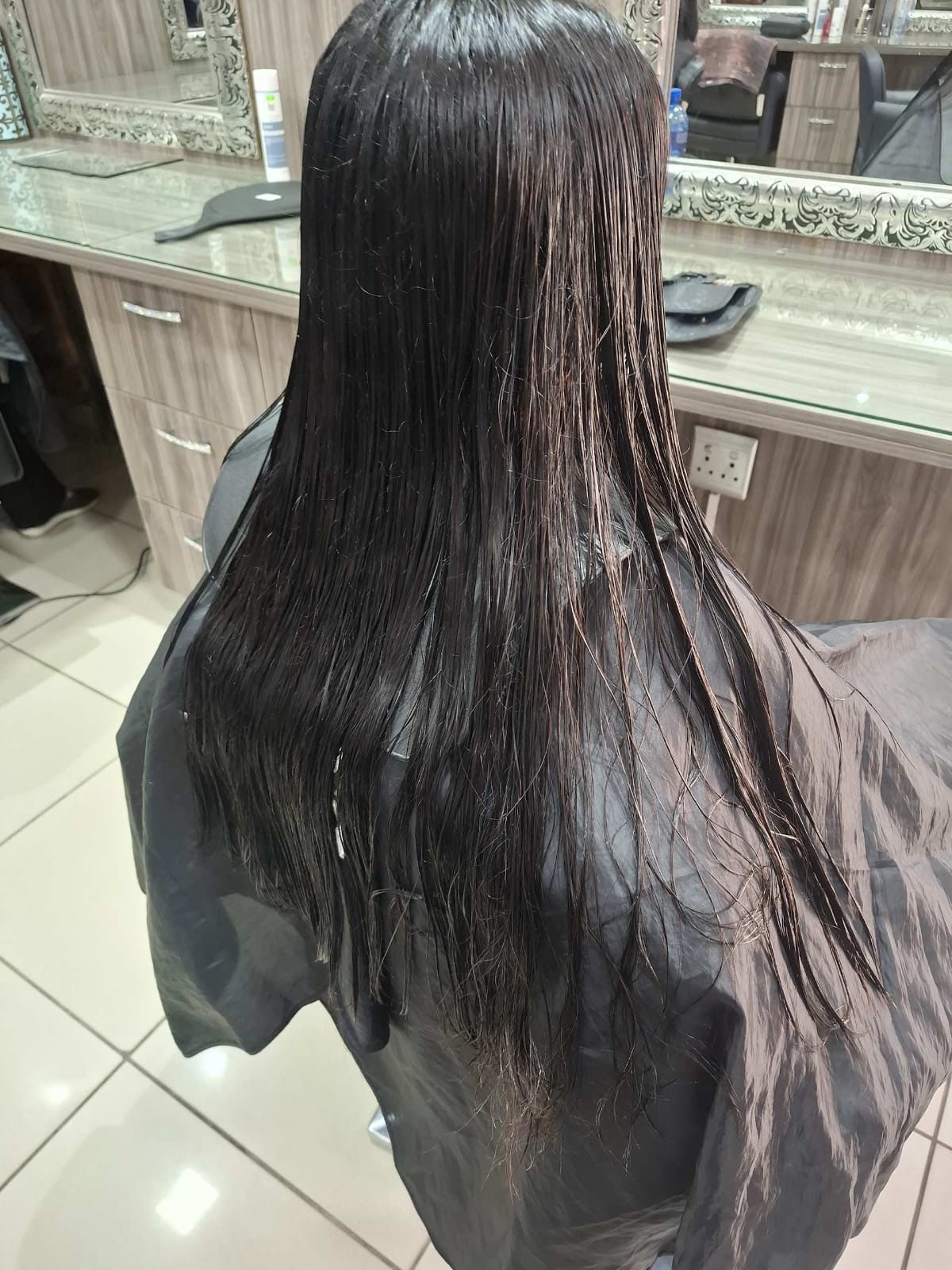 Professional cut and style by Sandy B International Hairstylist
